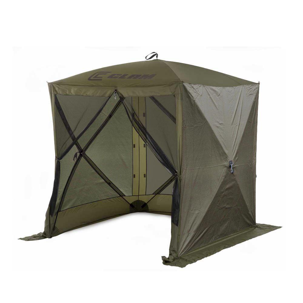 Clam Quick Set Traveler Portable Camping Outdoor Canopy Shelter Plus 3