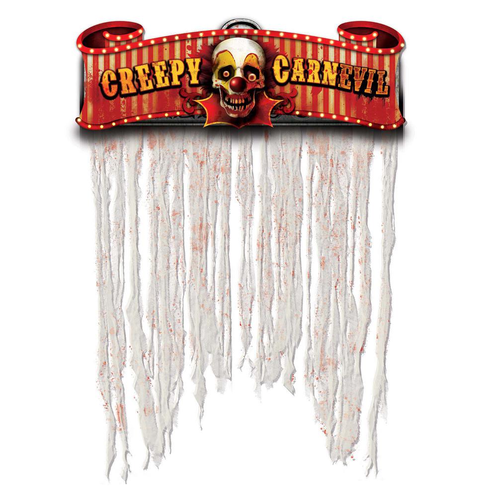 Amscan Haunted House Indoor Wall Decor Halloween Decorations