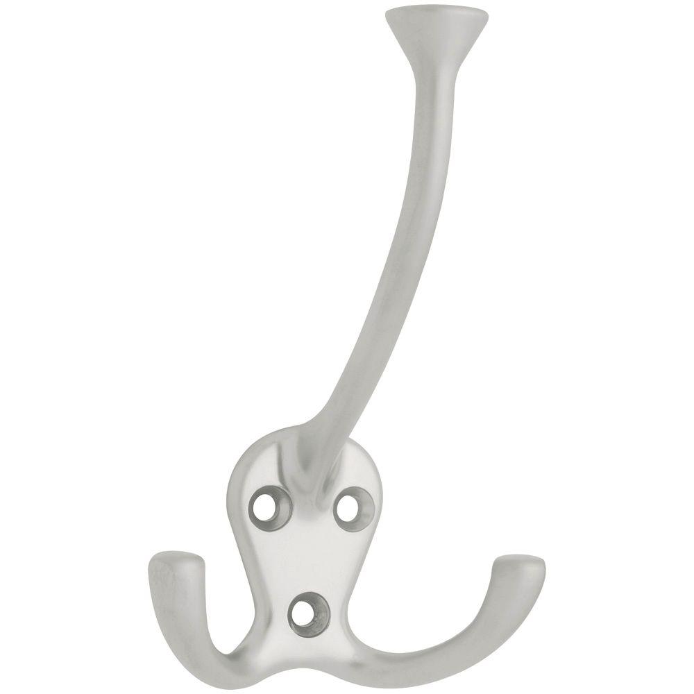 Liberty 4.31 in. Aluminum Flared TriHookB42305ZALC The Home Depot