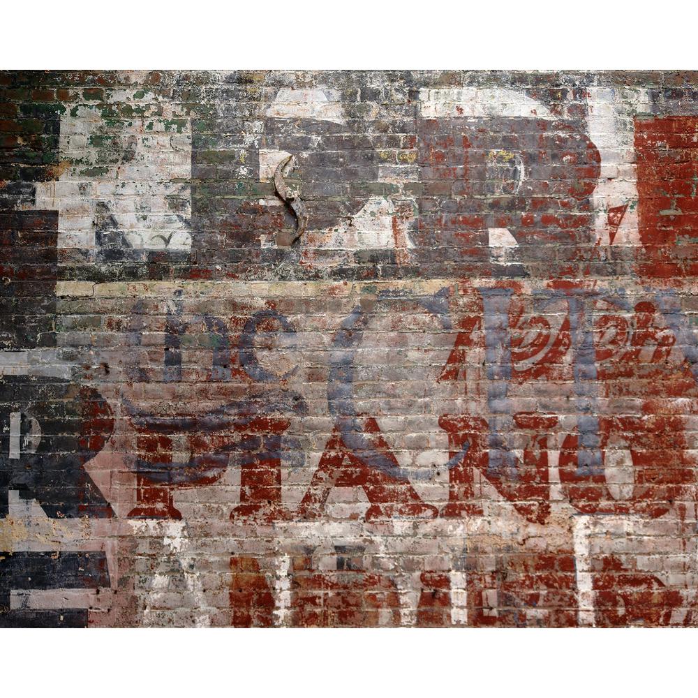 Brewster Warehouse Brick Wall Mural-WR50507 - The Home Depot