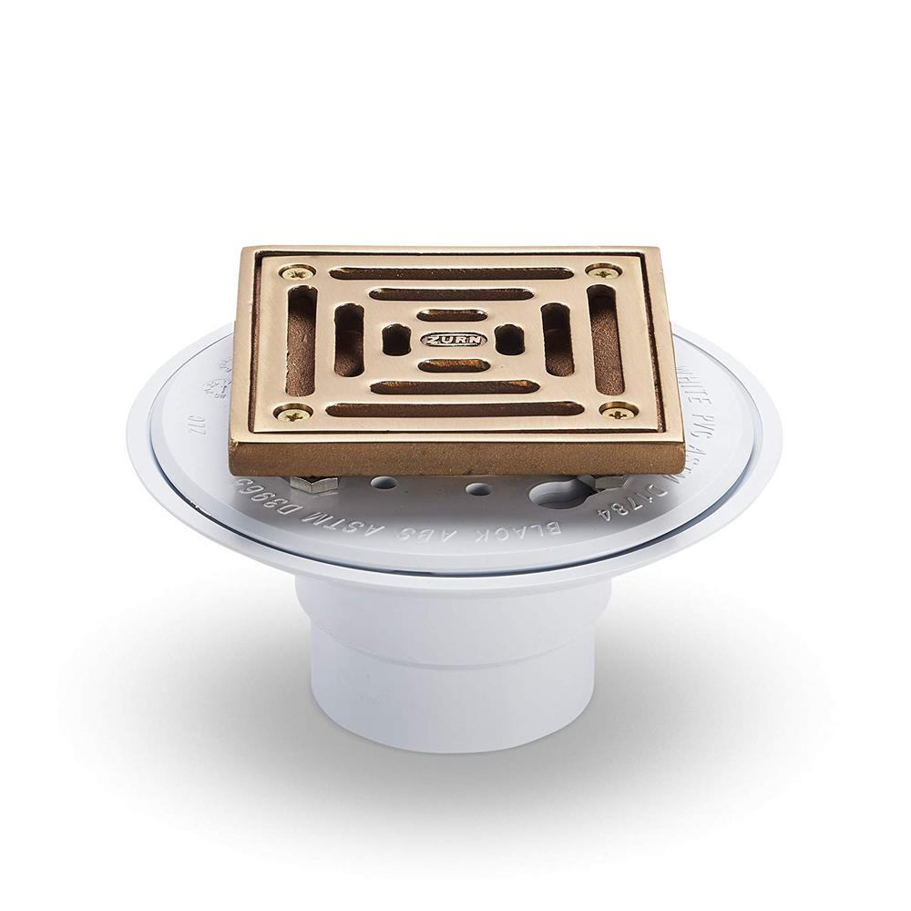 Zurn 2 in. Shower Drain in Nickel BronzeFD2254PV2S5 The Home Depot