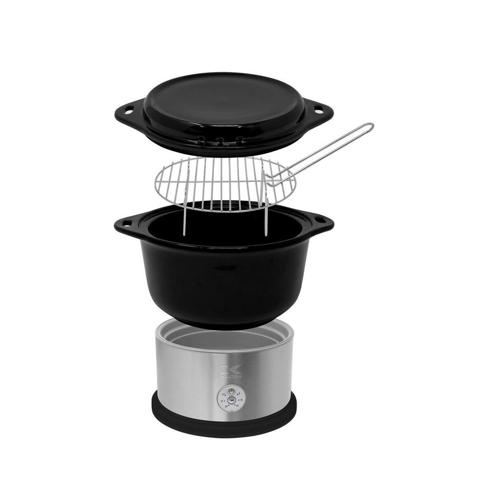 Kalorik Black Ceramic SteamerDG 44815 BK The Home Depot