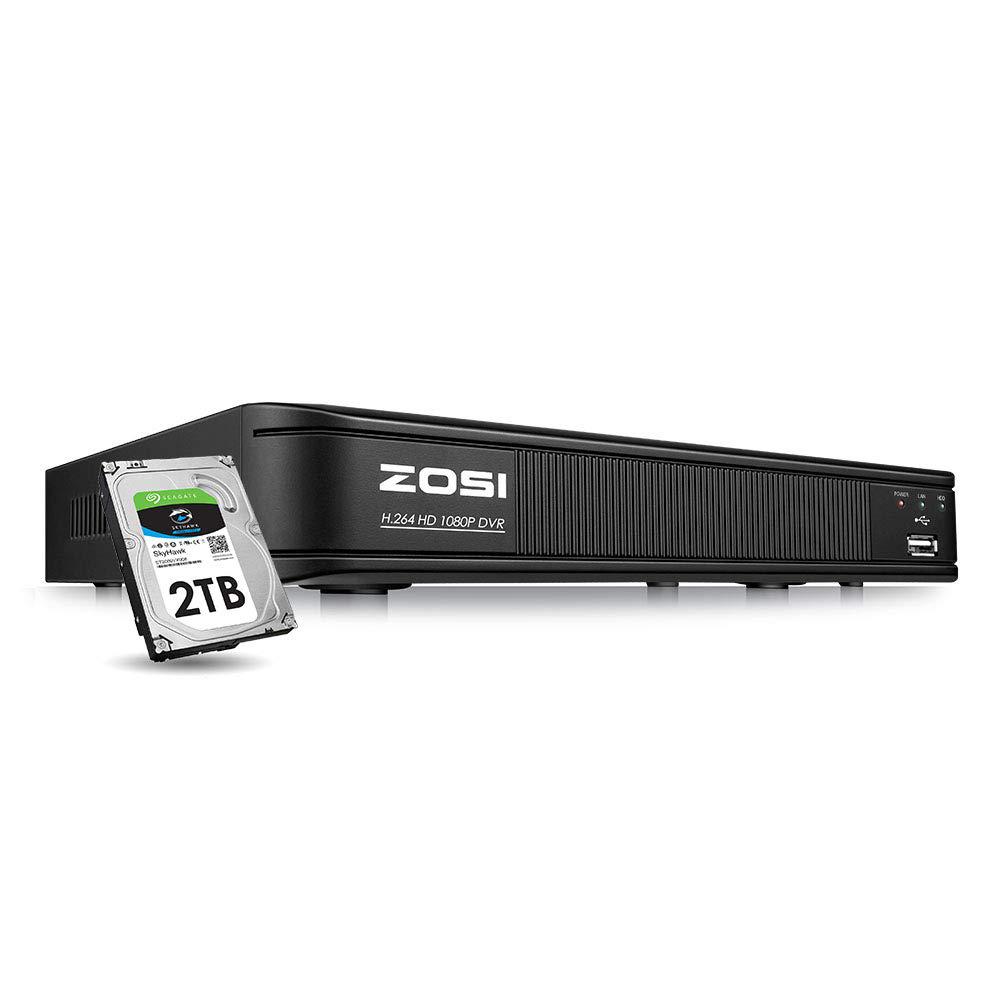 Hiwatch HD Network CCTV Video DVR-208Q-F1 8 Ch 3MP 1080P HD TVI//AHD//CVI//CVBS