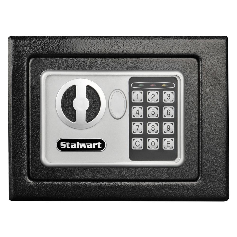 Stalwart 0.22 cu. ft. Steel Floor Safe with Digital Lock-HW200027 - The Home Depot