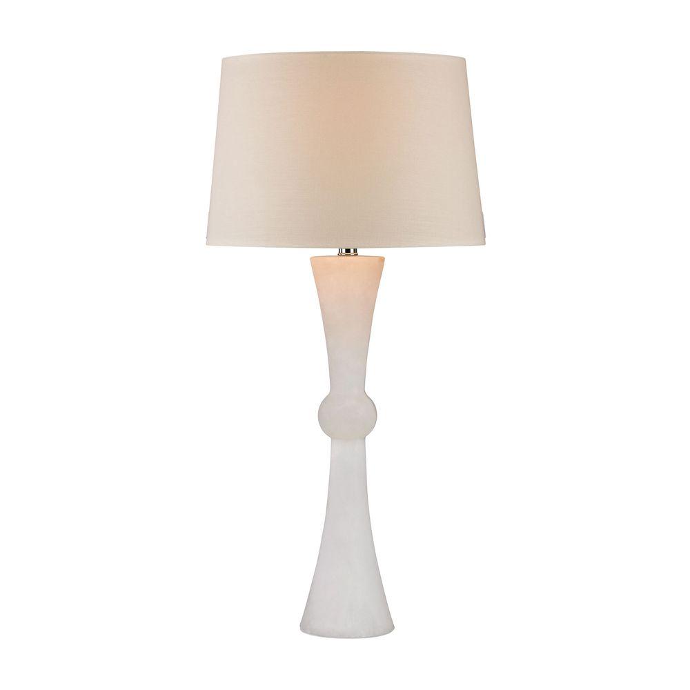 Titan Lighting Hourglass 32 In Alabaster Table Lamp Tn 999274 The Titan Lighting Hourglass 32 In Alabaster Table Lamp