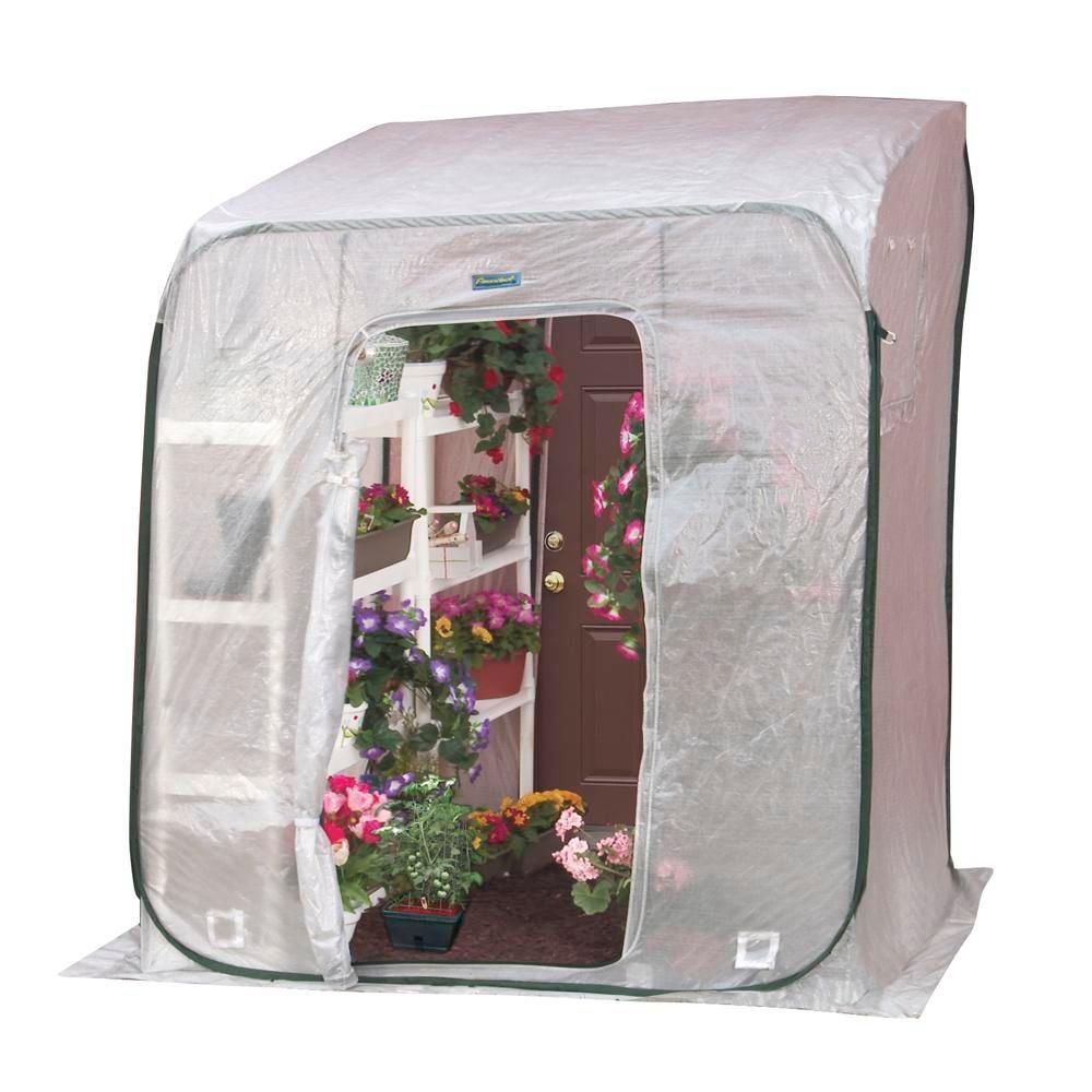 FlowerHouse HotHouse 7 ft. x 7 ft. Pop-Up Greenhouse 