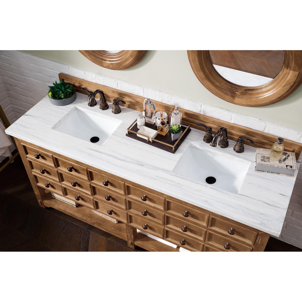 James Martin Vanities Malibu 72 in. Single Bath Vanity in ...