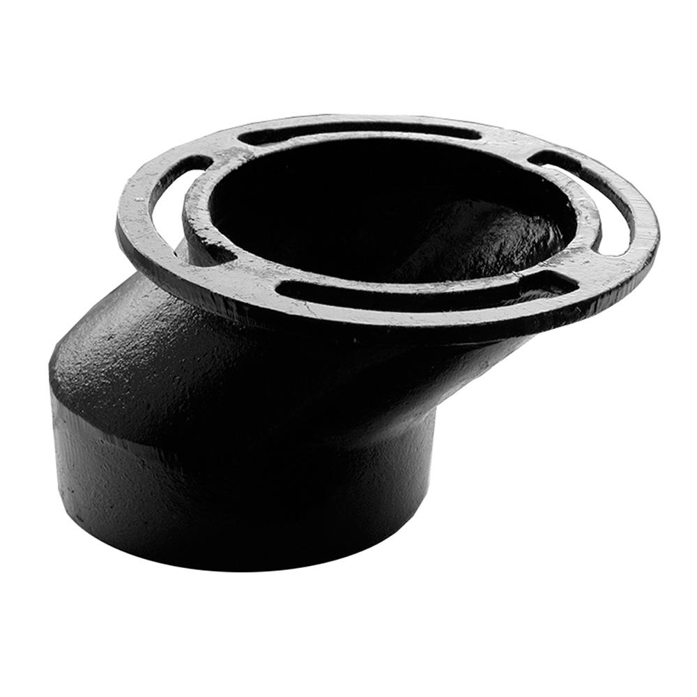 pvc-toilet-flange-installed-on-cast-iron-drain-tips-youtube