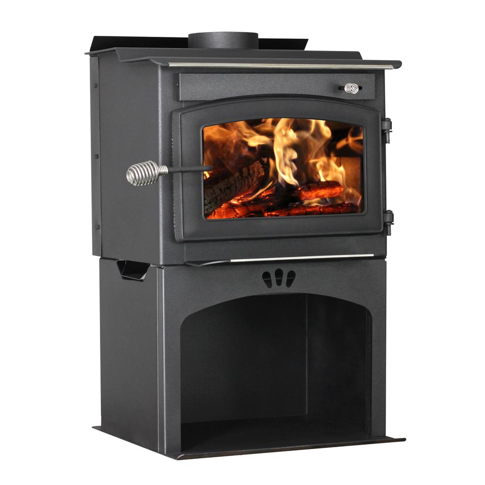 Vogelzang Defender 1,200 sq. ft. Wood Stove with Storage by Vogelzang