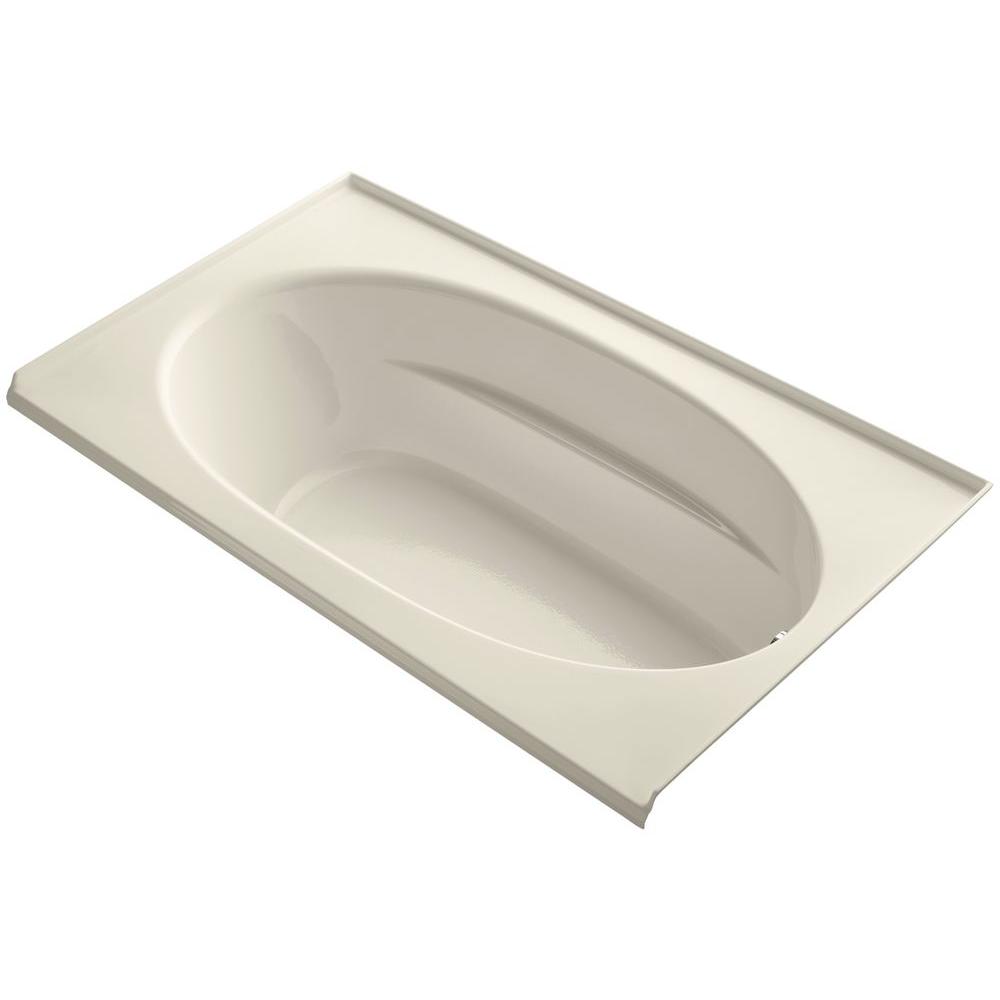KOHLER Windward 6 ft. Rectangular Dropin Right Hand Drain Bathtub with