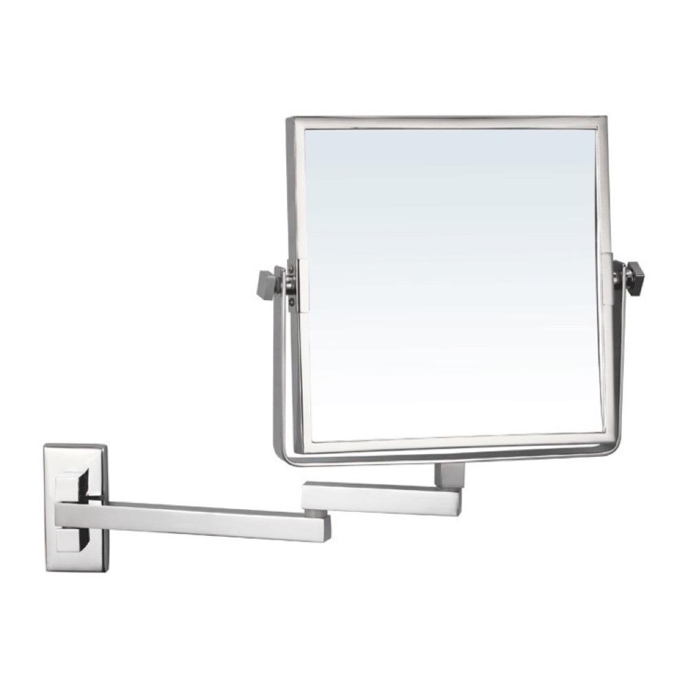 Magnifying Square Bathroom Mirrors Bath The Home Depot - Wall Mounted Square Lighted Makeup Mirror Magnifying Square Bathroom Mirrors Bath The Home Depot - Wall Mounted Square Lighted Makeup Mirror