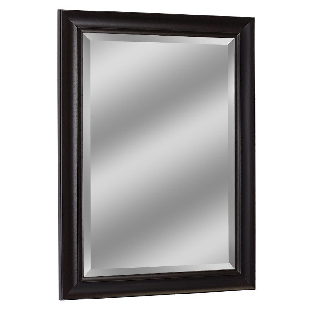 Deco Mirror 47 In X 37 Framed Wall Espresso 6267 Deco Mirror 47 In X 37 Framed Wall Espresso