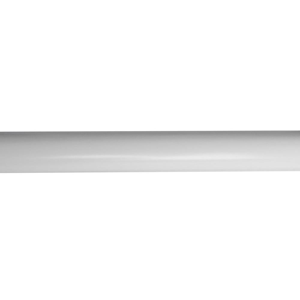 Martha Stewart Living 8 Ft Smooth 1 3 In Wood Pole White 33 Smooth 1 3 8 In Wood Pole White