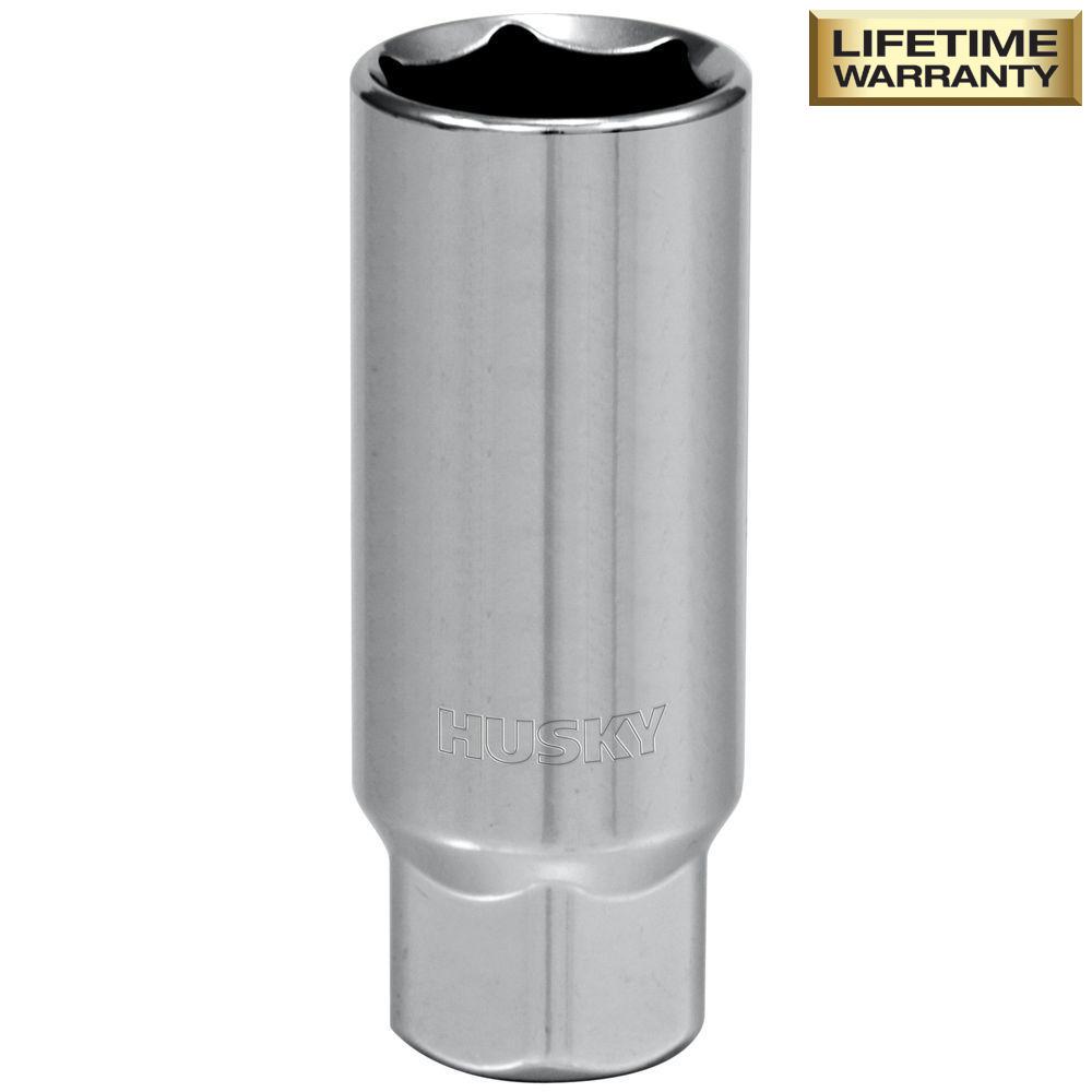 Husky 3/8 in. Drive 13/16 in. Spark Plug SocketH3DSPSKT1316 The Home