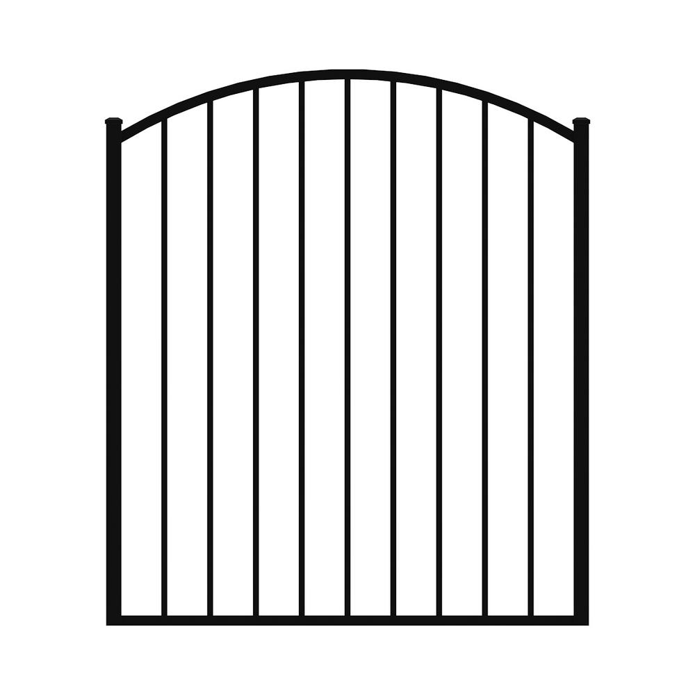 Metal Fence Gates Metal Fencing The Home Depot