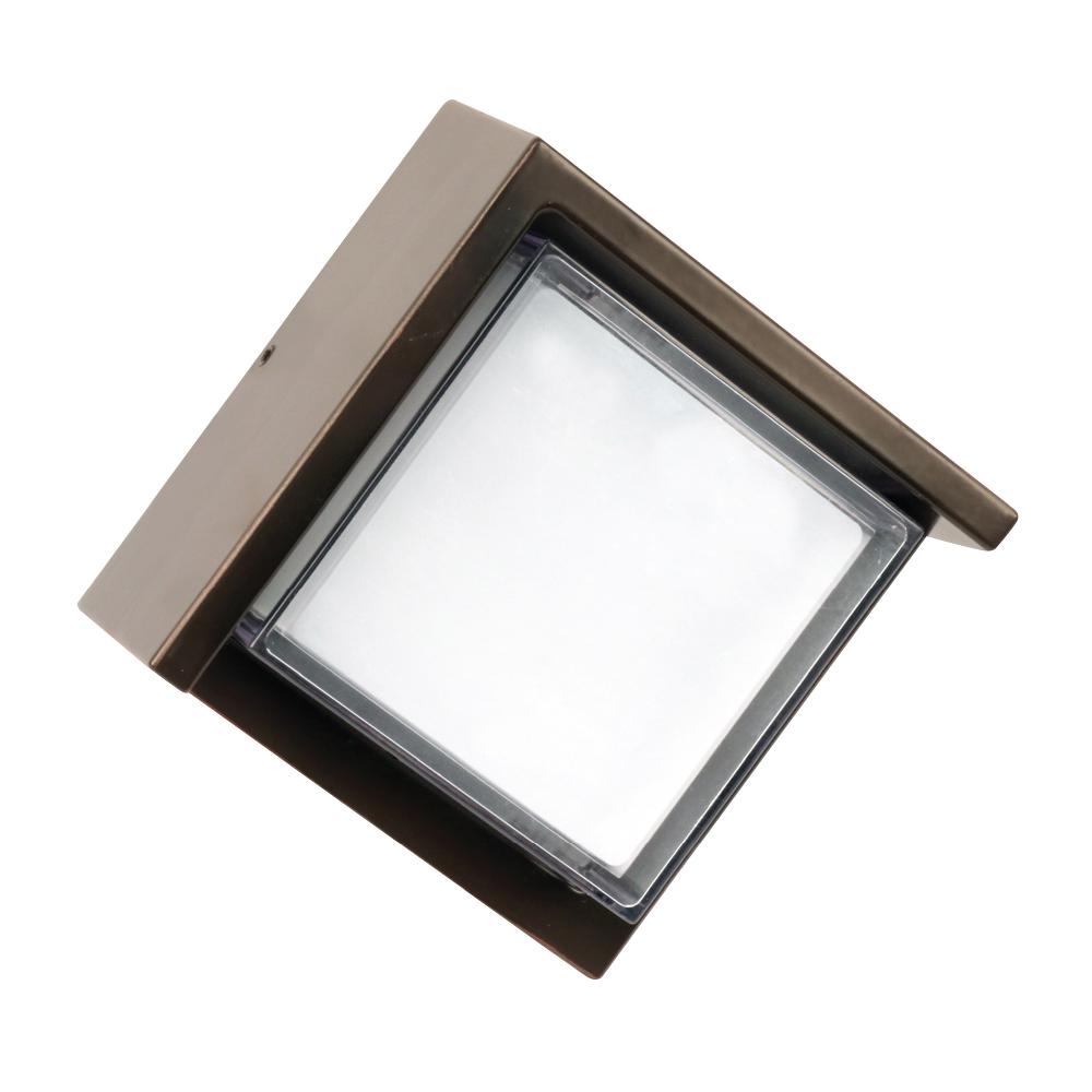 Feit Electric 7 5 Watt Bronze Outdoor Integrated Led Wall Pack Light With Low Profile Dusk To Dawn Feature 6