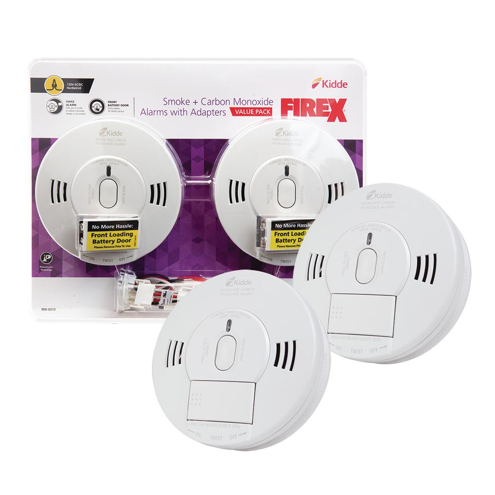 Kidde Firex Hardwired Combination Smoke and Carbon Monoxide Detector
