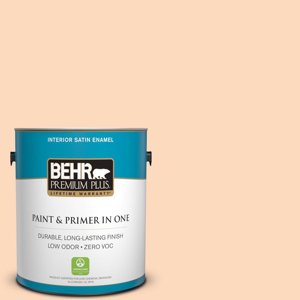 BEHR Premium Plus 5-gal. #P210-2 Citrus Delight Flat Interior ...