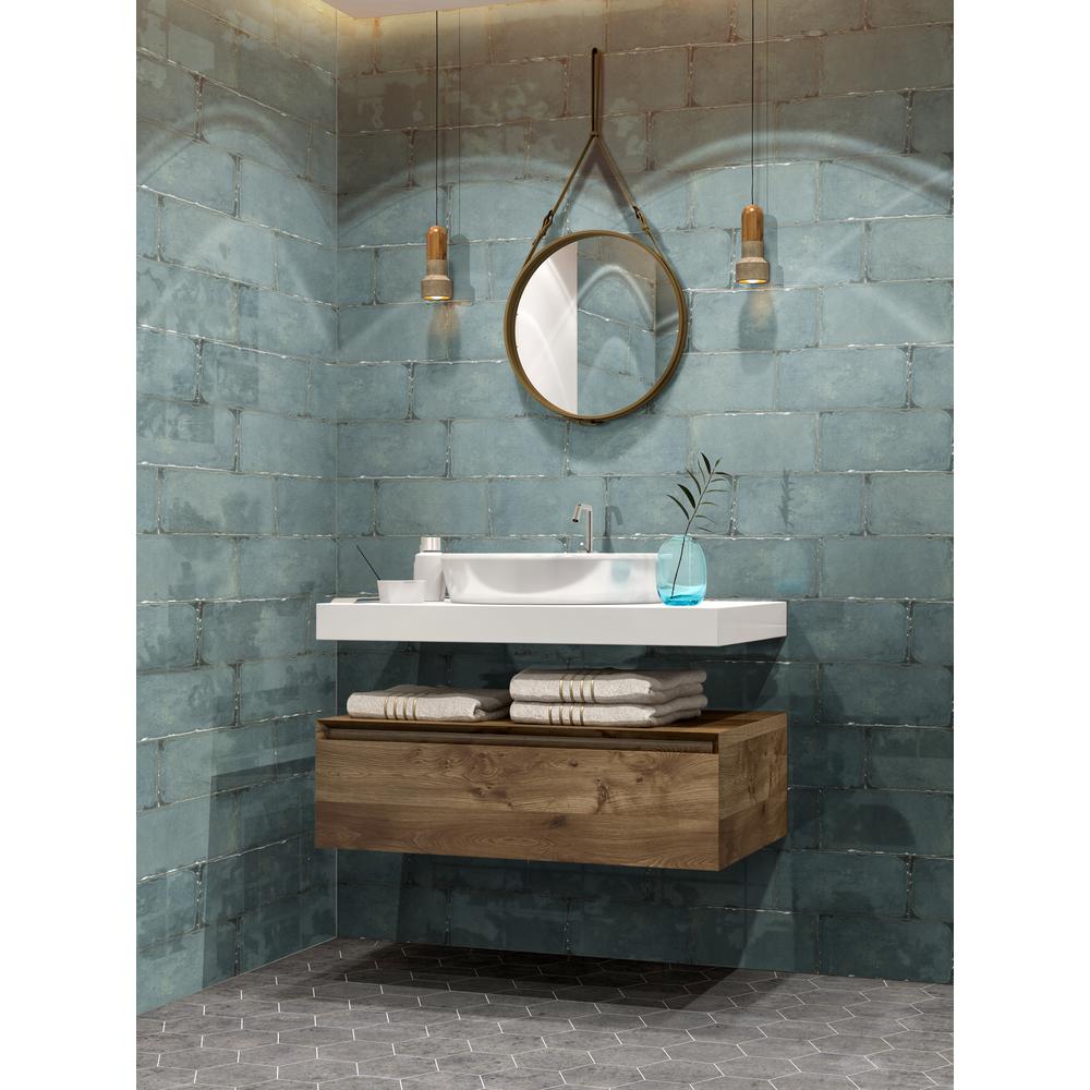 Msi Jovani Cyan 6 In X 12 Glossy Floor And Wall Porcelain Tile 11 Sq Ft Case Nhdjovcya6x12 The Home Depot - 6 X 12 Bathroom Floor Tile Msi Jovani Cyan 6 In X 12 Glossy Floor And Wall Porcelain Tile 11 Sq Ft Case Nhdjovcya6x12 The Home Depot - 6 X 12 Bathroom Floor Tile