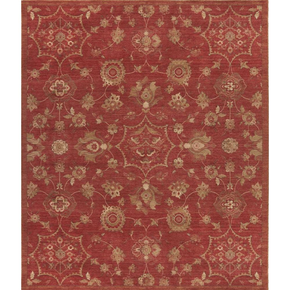 Home Decorators Collection Dahlia Red 7 ft. x 10 ft. Indoor Area Rug