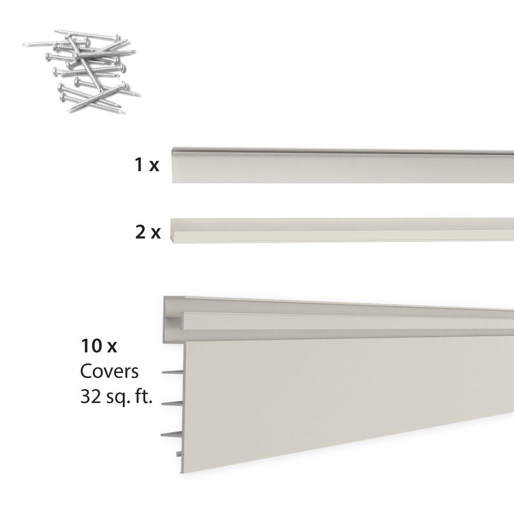 Proslat Pvc Slatwall 8 Ft X 4 Sandstone 88109 The Home Depot - Garage Slatwall Accessories Canada Proslat Pvc Slatwall 8 Ft X 4 Sandstone 88109 The Home Depot - Garage Slatwall Accessories Canada