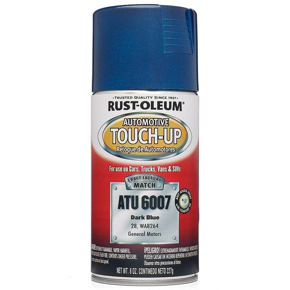 RustOleum Automotive 8 oz. Dark Blue Auto TouchUp Spray (6Pack