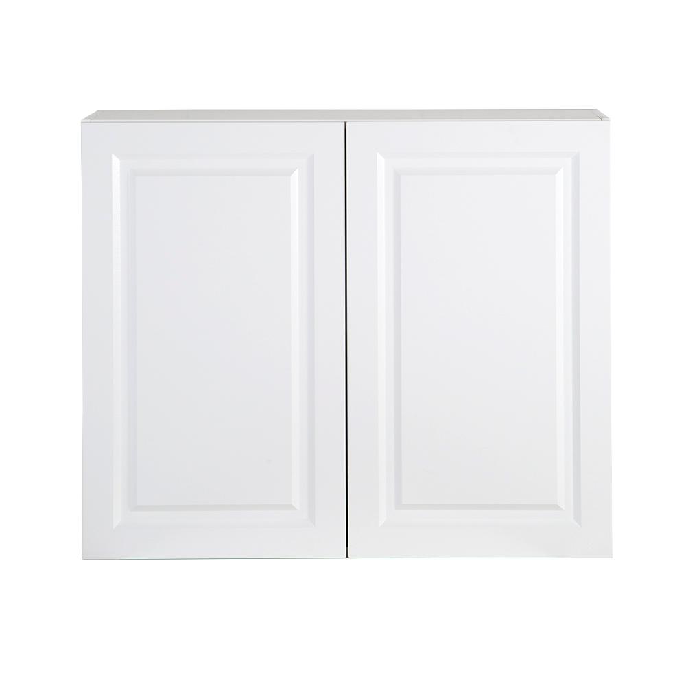 Unique White Stock Kitchen Cabinets Home Depot with Simple Decor