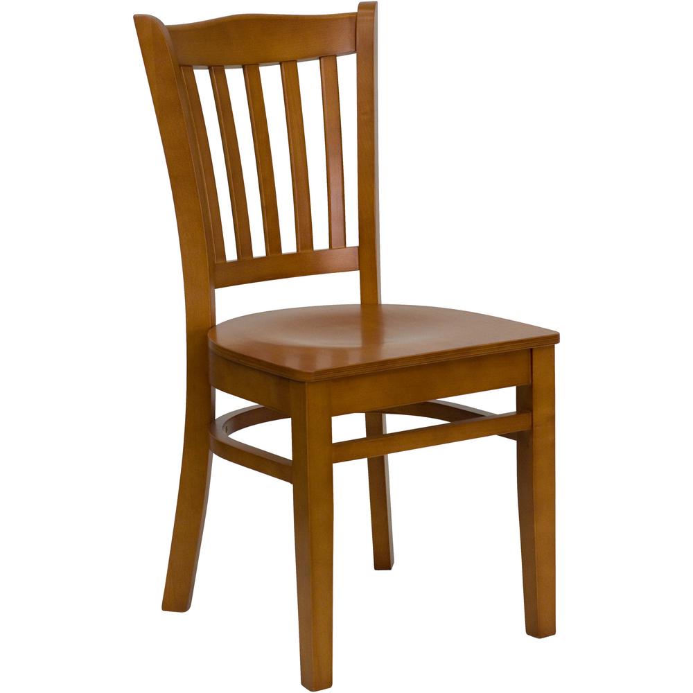 Modern 1 Wood Dining Chairs Kitchen Room Furniture Hercules Cherry Wood Seat Frame Side Chair