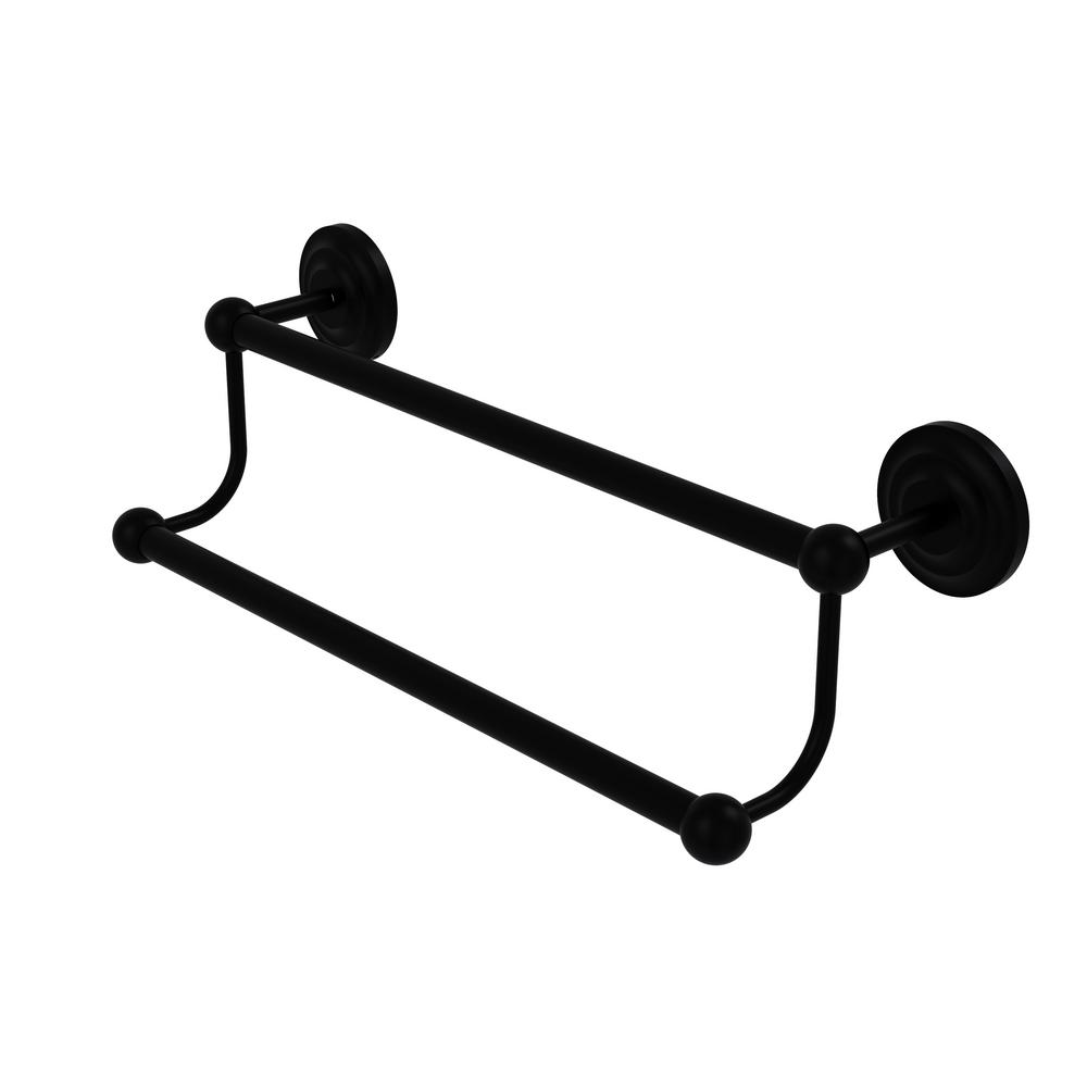Allied Br Dottingham Collection 30 In Double Towel Bar Prestige Que New Collection 36 In Double Towel Bar Matte Black