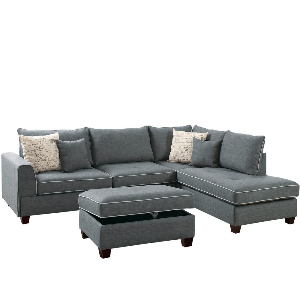 Legend Faux Leather Right Facing, Sectional Sofas Free Delivery