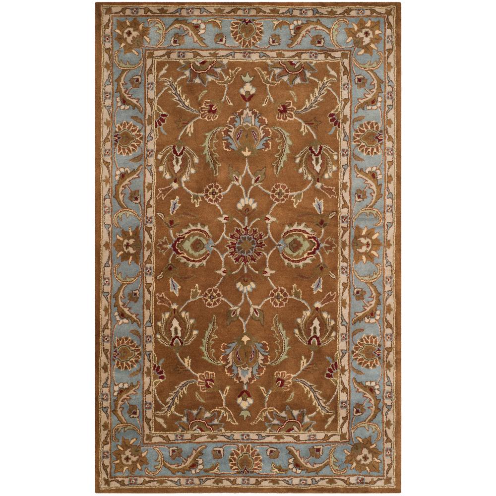 Safavieh Heritage Brown Blue 8 Ft X 11 Area Rug