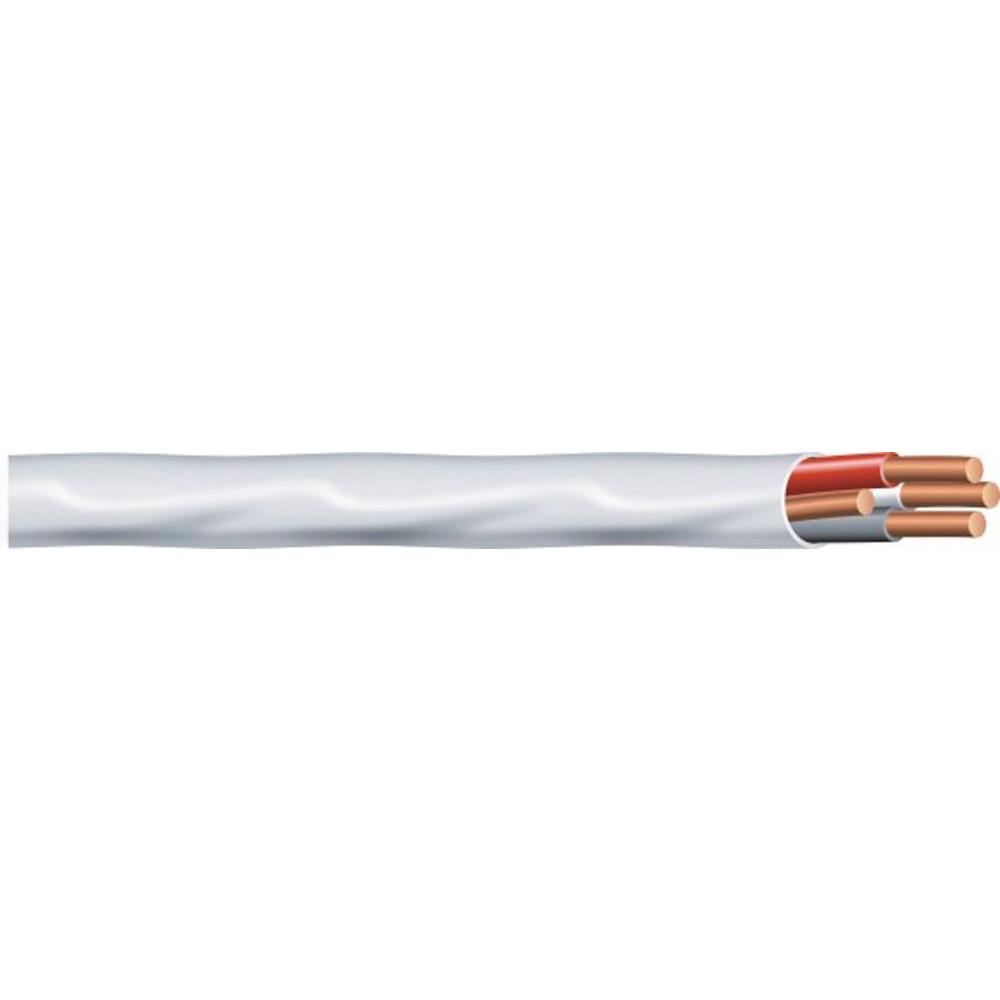 Southwire 25 Ft 14 3 Solid Romex Simpull Cu Nm B W G Wire The Home Depot