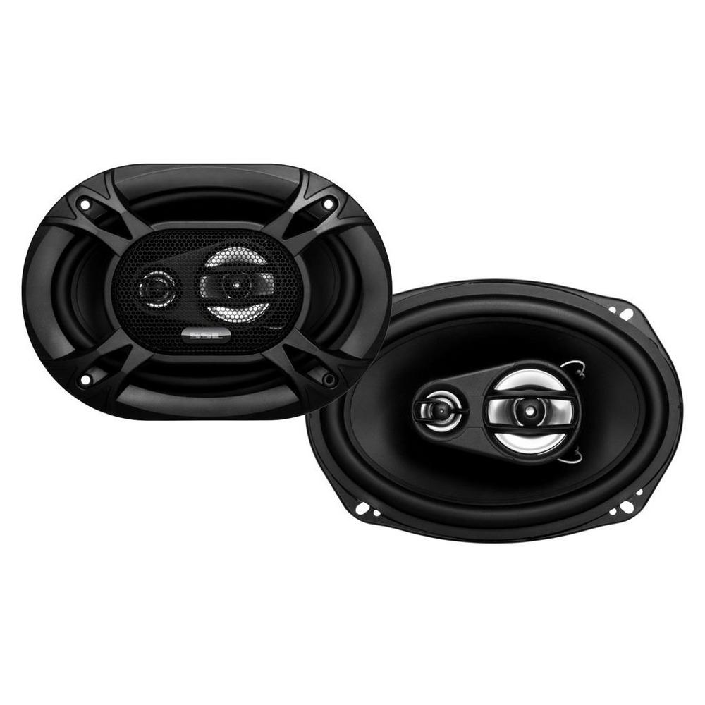 6 x 9 Inch Full Range 3 Way Car Speaker... Per Pair Sound Storm EX369 300 Watt