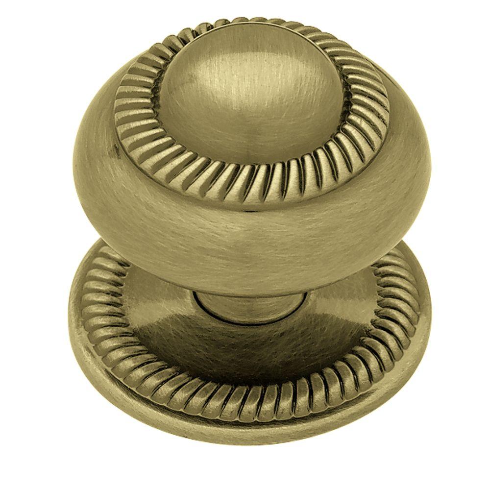 Liberty French Romantics 11/2 in. Antique White French Lace KnobPN1510254CP The