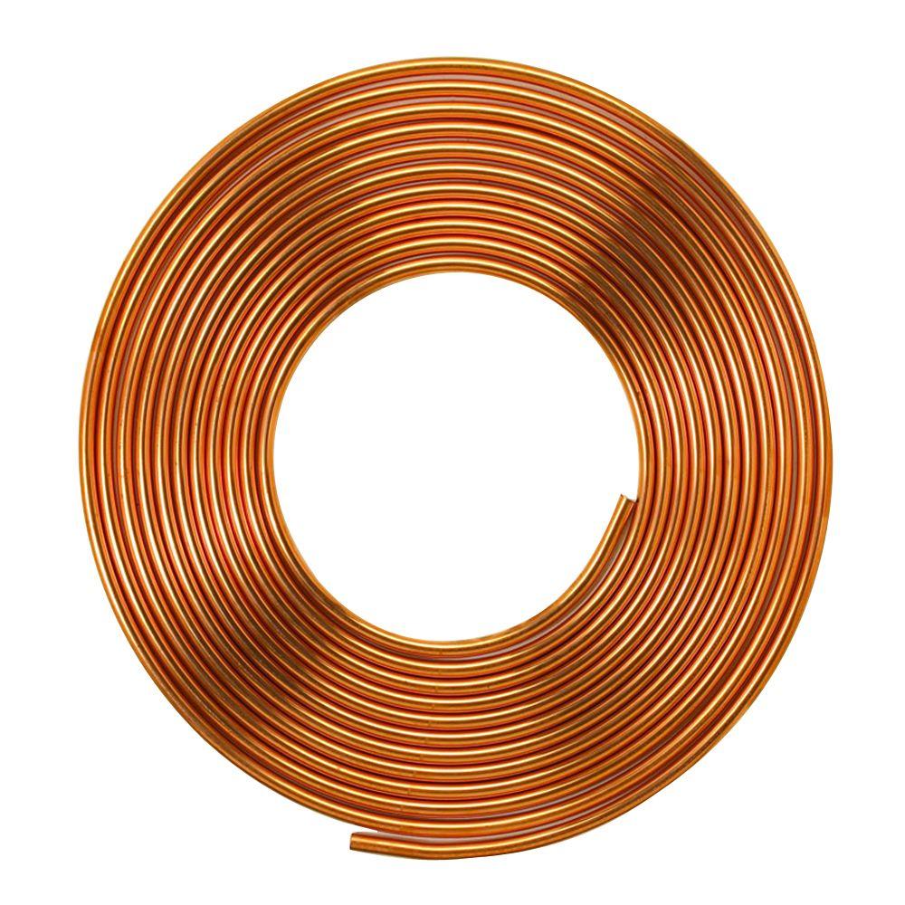 1//2 Black Insulation 3//8 Insulated Copper Coil Line Refrigerant Seamless Pipe Tube for HVAC 50 Long