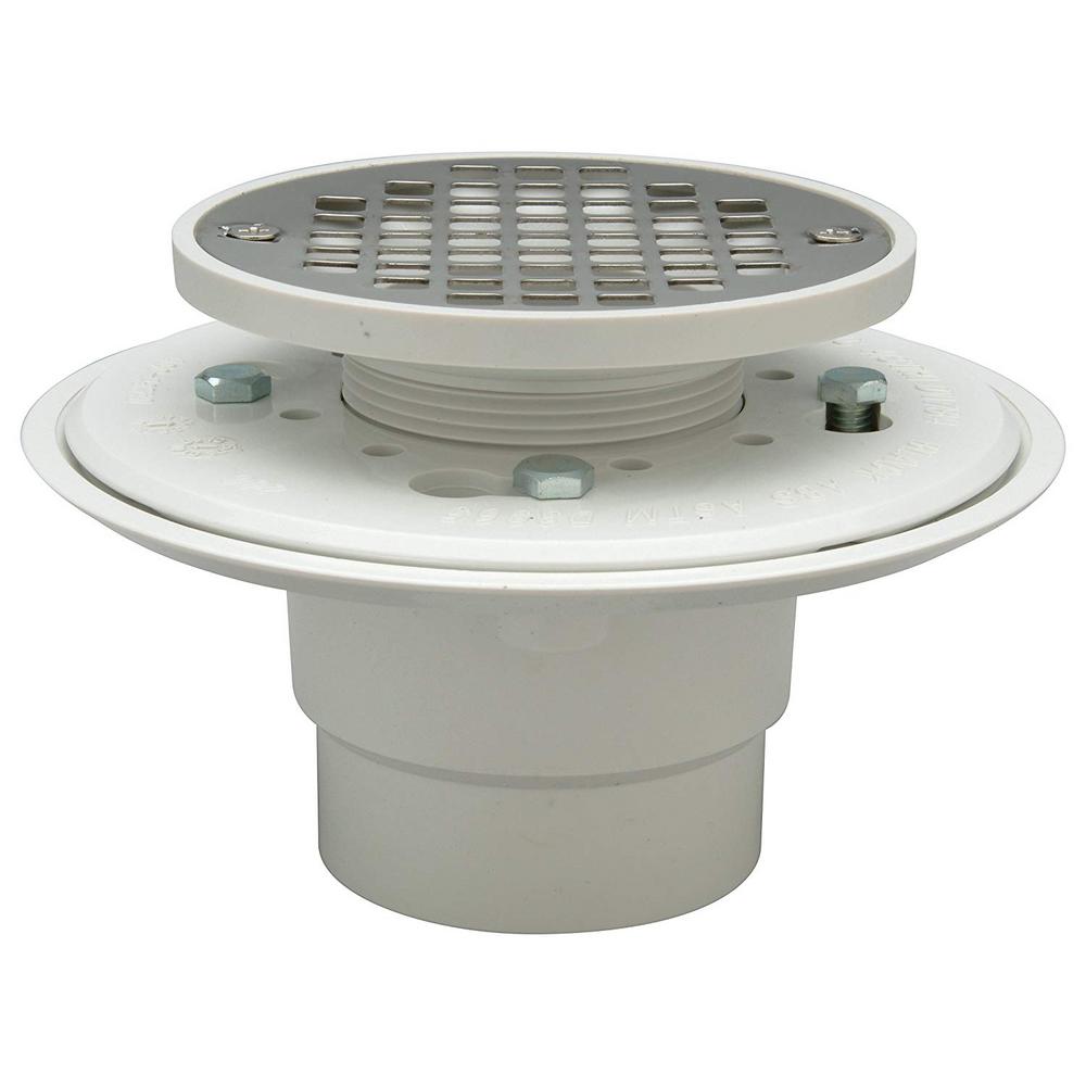 Zurn 2 in. Shower Drain-FD2254-PV2 - The Home Depot