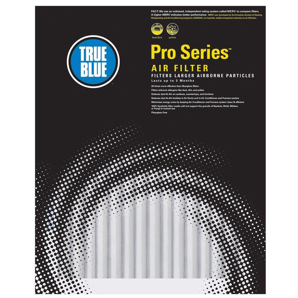 True Blue 16 in. x 25 in. x 4 in. ProBasic FPR 5 Air Filter (3Pack