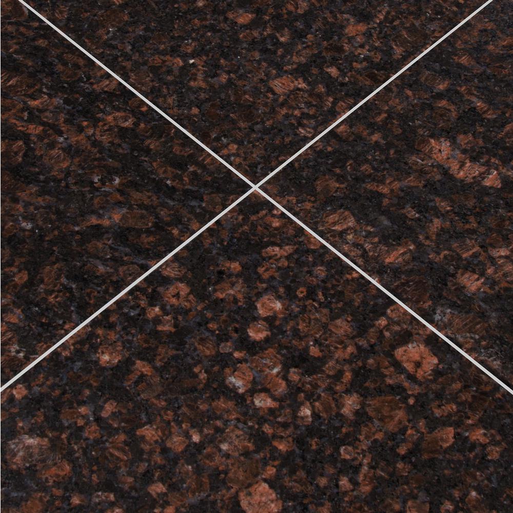 Msi Victorian Brown 12 In X Polished Granite Floor And Polished Granite Floor