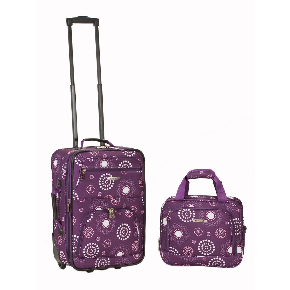Rockland Rockland Rio Expandable 2-Piece Carry On Softside Luggage Set ...