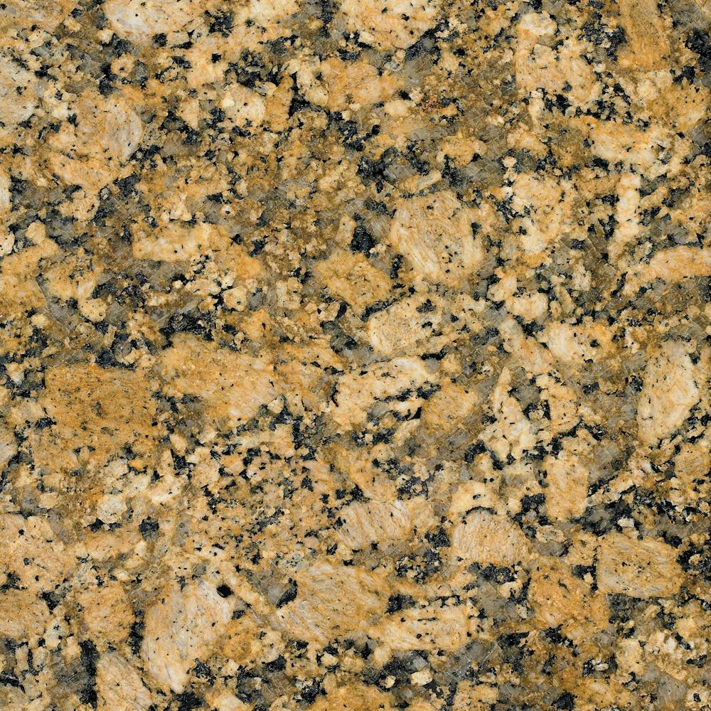 Stonemark 3 In X 3 In Granite Countertop Sample In Giallo