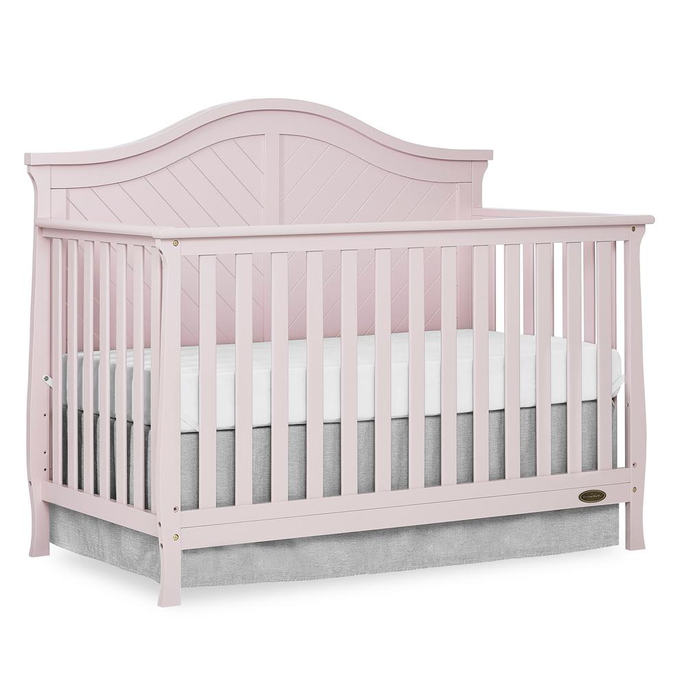 pink convertible crib