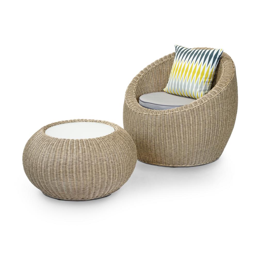 Gooding Gray White Rattan Coffee Table Gooding Gray White Rattan Coffee Table