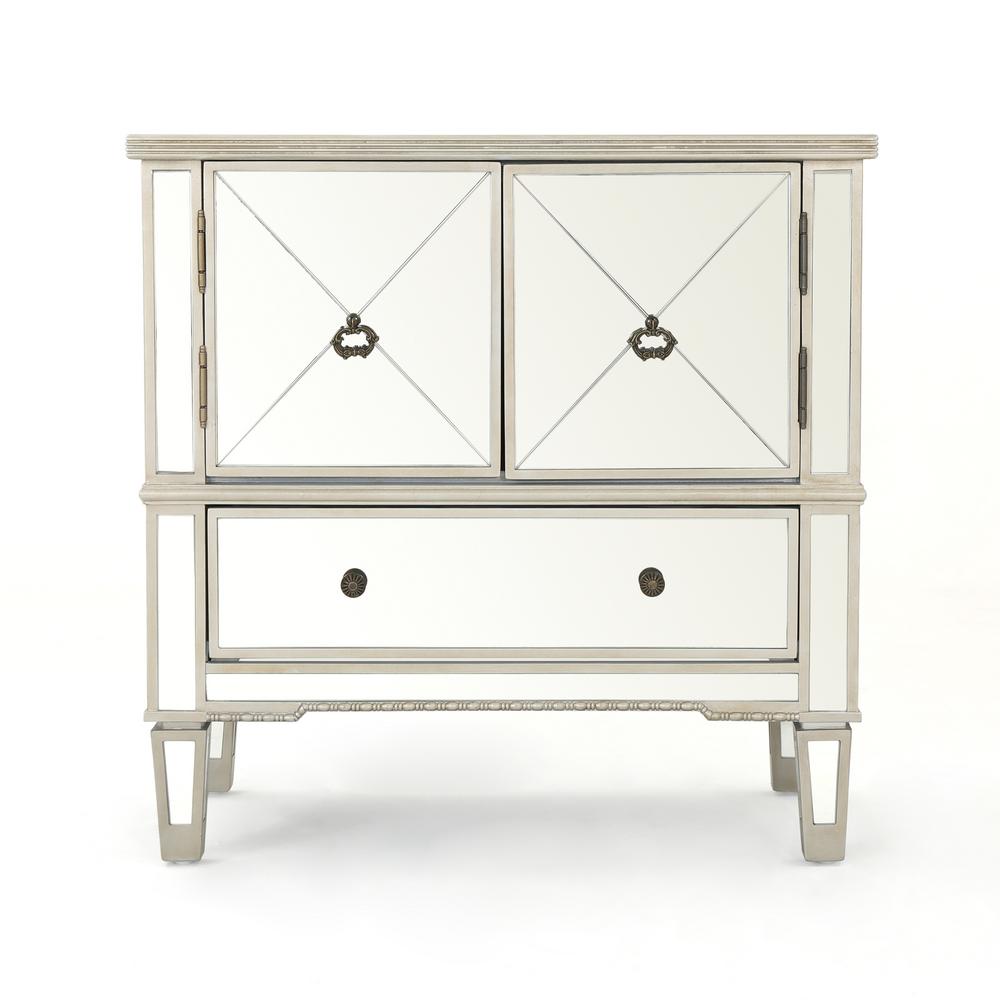 Alaterre Furniture Country Cottage White Antique Accent ...