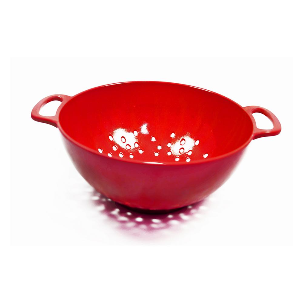 Molded Bamboo Cherry Colander
