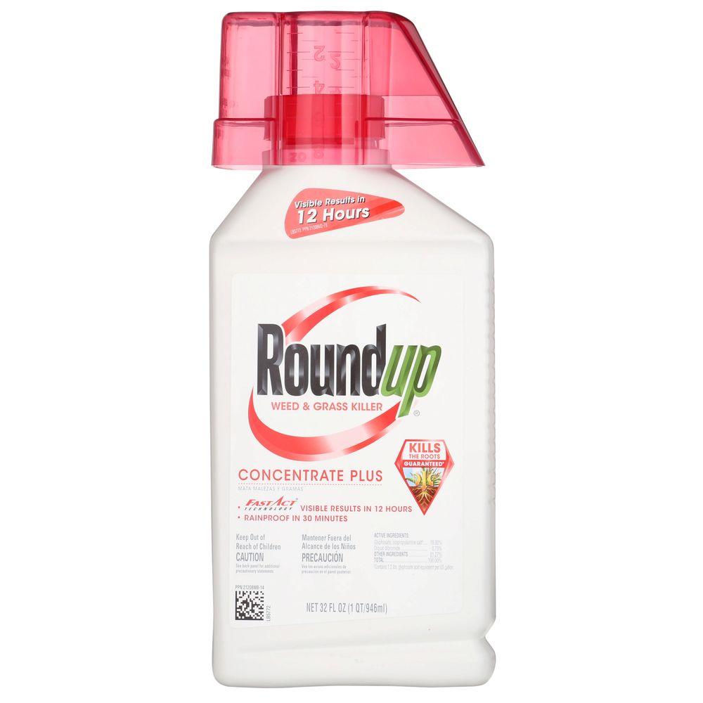 Roundup 32 Oz Concentrate Weed And Grass Killer Roundup 32 Oz Concentrate Weed And Grass Killer