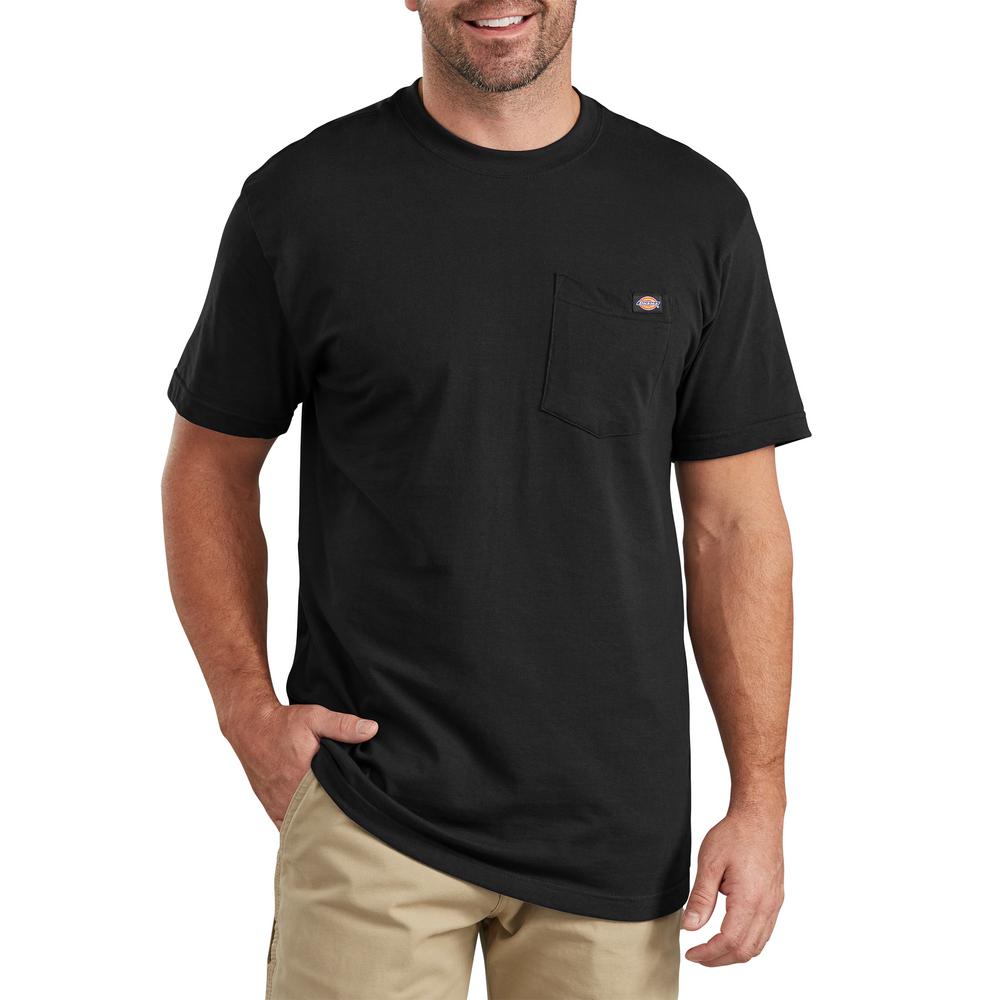 black t shirt pocket