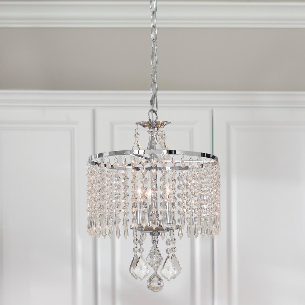 Bronze Chandelier Mini Crystal Chandelier Lighting Small Chandelier 1 Light Chandeliers With Acrylic Crystals Farmhouse Pendant Light Fixture Easy Assembly Chandeliers Tools Home Improvement Guardebem Com