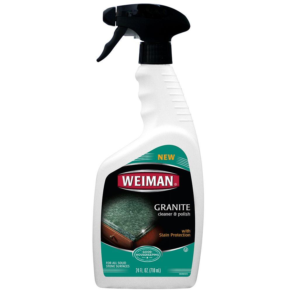 Countertop Cleaners Sealers Kitchen The Home Depot 24 Oz Granite And Stone Cleaner