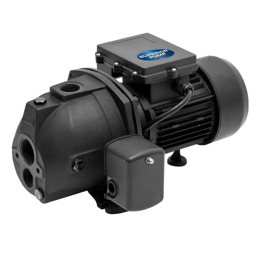 Superior Pump 3/4 HP Convertible Jet Pump94715 The Home Depot