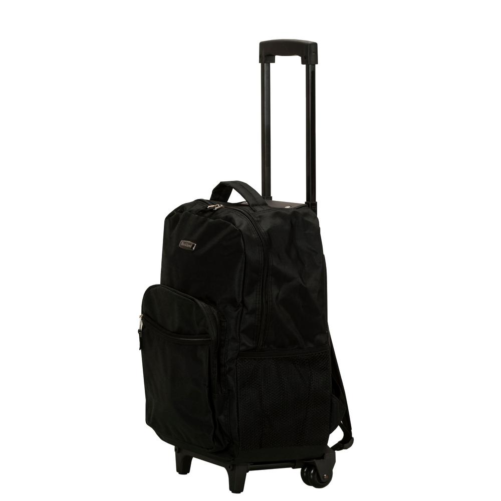 rockland luggage 17 rolling backpack